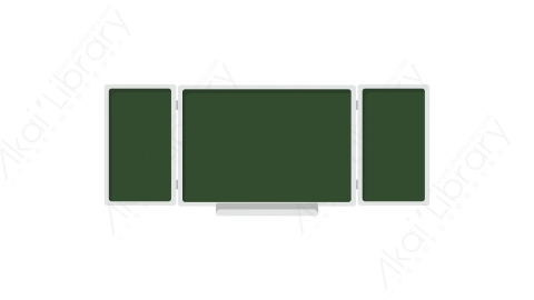 AE模板 26-chalkboard-3黑板MG扁平卡通教育学校教室用具元素图标