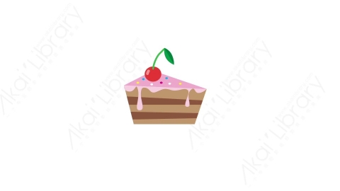 AE模板 02-cake蛋糕MG扁平卡通节日马戏团元素图标