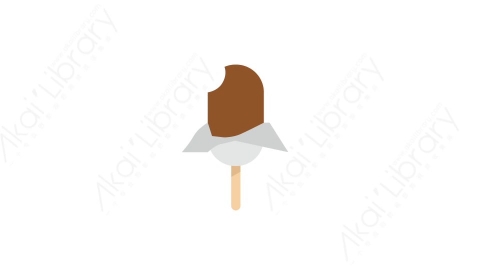 AE模板 16-ice-cream冰淇淋MG扁平卡通节日马戏团元素图标