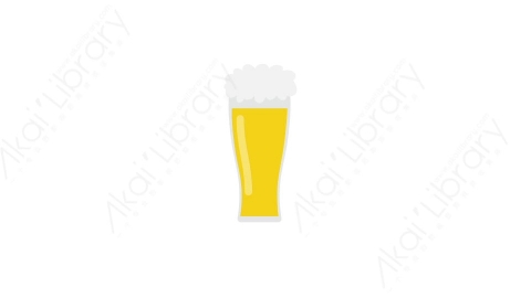 AE模板 32-beer啤酒MG扁平卡通节日马戏团元素图标
