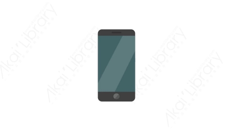 AE模板 01-mobile-1手机电话MG扁平卡通手机电话元素图标