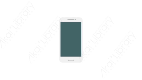 AE模板 03-mobile-3手机电话MG扁平卡通手机电话元素图标