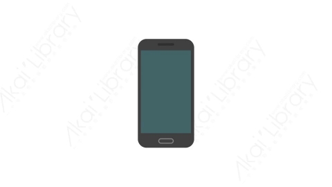 AE模板 04-mobile-4手机电话MG扁平卡通手机电话元素图标