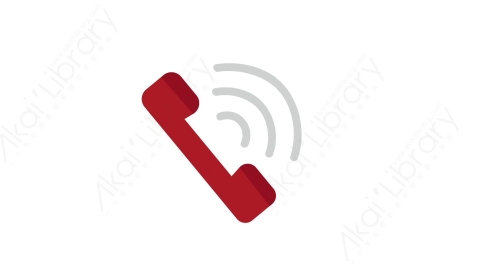 AE模板 31-handset-2手机MG扁平卡通手机电话元素图标
