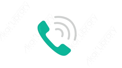 AE模板 32-handset-3手机MG扁平卡通手机电话元素图标