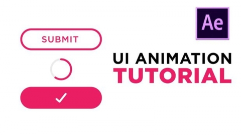 AE模版-UI / UX开关按钮图标动画-附制作教程