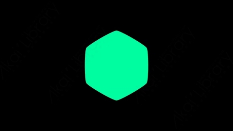 AE模板-Hexagon-5扁平MG运动图形线条动画装饰元素
