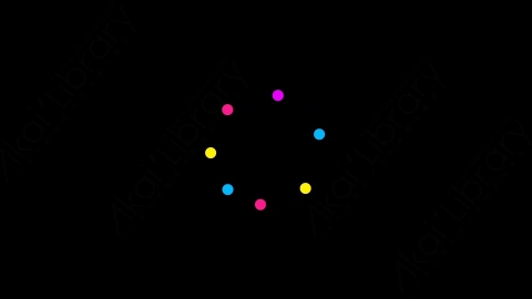 AE模板-Loading-Animation-14扁平MG运动图形线条动画装饰元素