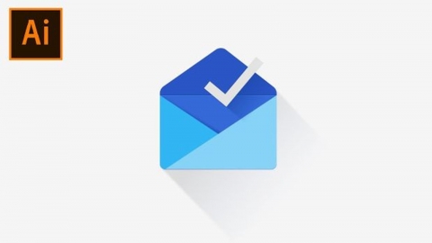 图片素材-Gmail邮箱新邮件图标-附AE动态版