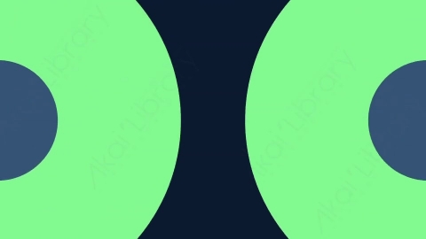 AE模板-Basic-Circles-11扁平MG运动图形线条转场过渡动画