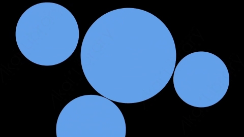 AE模板-Basic-Circles-16扁平MG运动图形线条转场过渡动画