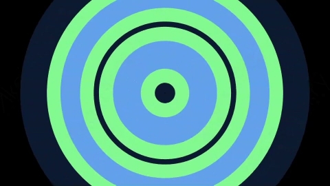AE模板-Basic-Circles-19扁平MG运动图形线条转场过渡动画