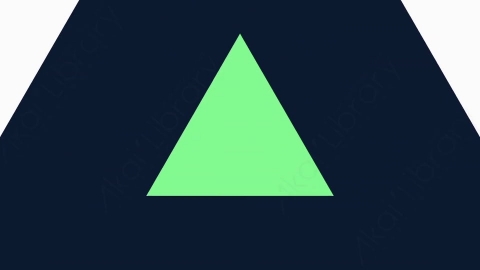 AE模板-Basic-Triangles-2扁平MG运动图形三角形线条转场过渡动画