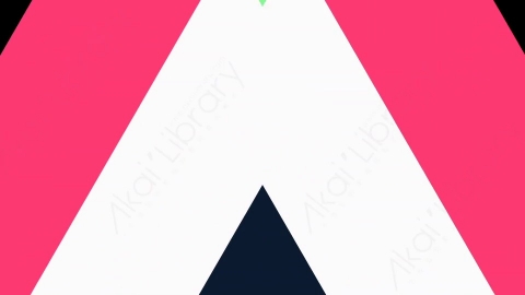 AE模板-Basic-Triangles-7扁平MG运动图形三角形线条转场过渡动画