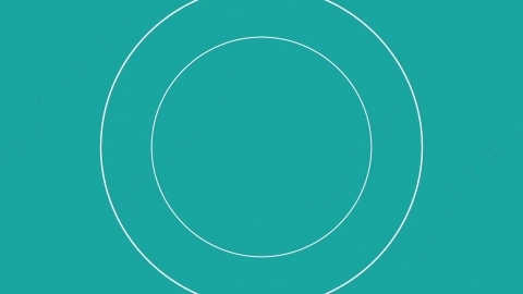 视频素材-V1-Circles-003扁平MG运动图形线条动画装饰元素