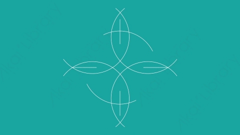 视频素材-V1-Circles-008扁平MG运动图形线条动画装饰元素