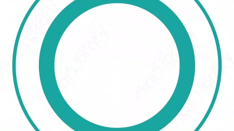 视频素材-V1-Circles-020扁平MG运动图形线条动画装饰元素