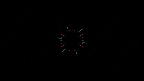 AE模板-explosion-07扁平MG运动图形线条动画装饰元素