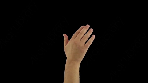 AE模板-Hand Swipe to Left向左滑动卡通MG手绘涂鸦商务公司手部肢体动作