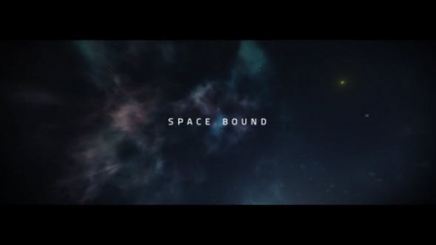 AE模板-宇宙星云标题