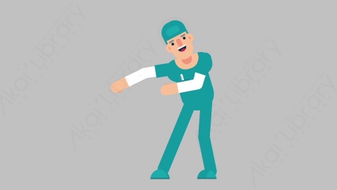 AE模板-NURSE 29 Introduction医疗科技医生护士介绍简介扁平人物职业角色