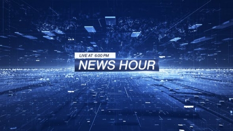 PR基本图形预设-科技感新闻栏目包装广播片头开场mogrt模板News Opener