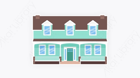 图片素材-传统公寓住宅房屋建筑