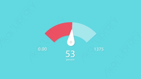 AE模板-MG扁平计数圆圈进度百分比数据图表Pie_Chart_15