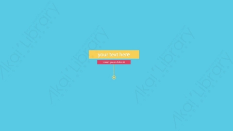 AE模板-MG扁平呼出信息标题Call_Out_06