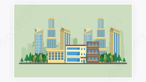 图片素材-绿色生态城市建筑景观-9