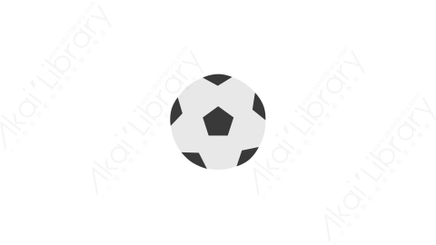 AE模板-MG扁平运动体育元素图标Soccer_Ball足球