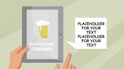 AE模板-48_Tablet_scroll_slide_vs_holder_male平板电脑互动操作MG扁平卡通手势动画