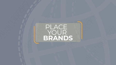 AE模板-MG扁平场景Brands全球地球