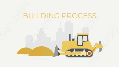 AE模板-MG扁平场景Building_Process工地施工