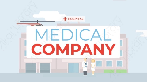 AE模板-MG扁平场景Medical_Title医院