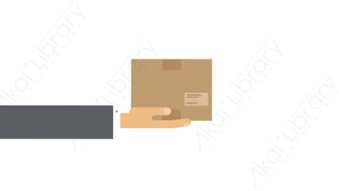 AE模板-MG扁平手势动画Hand_Premise
