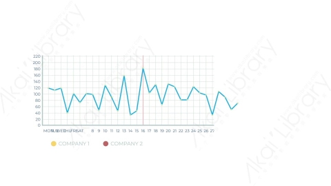 AE模板-MG扁平数据图表Line_Graph