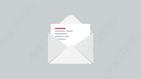 AE模板-MG扁平教育元素图标Email_2邮件