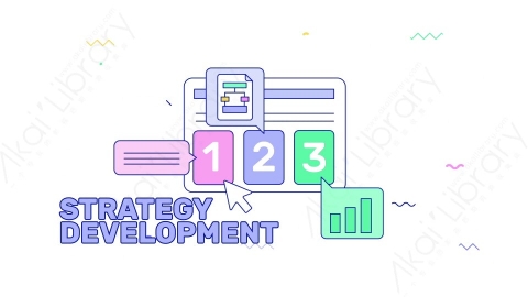 AE模板-MG扁平场景34_Strategy_Development战略发展
