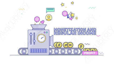 AE模板-MG扁平场景48_Monetization生产车间