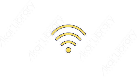 AE模板-MG扁平电子科技元素图标Wi-Fi