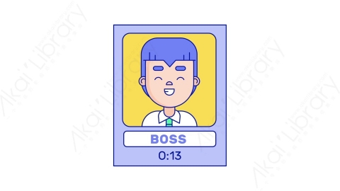 AE模板-MG扁平元素图标Phone_face_1聊天对话窗口