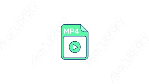 AE模板-MG扁平软件元素图标mp4