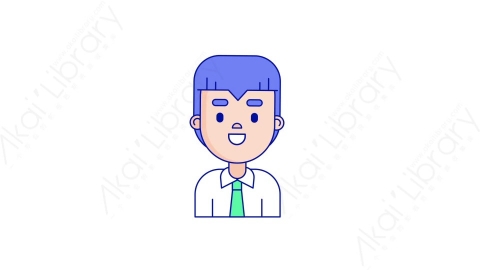 AE模板-MG扁平用户头像avatar_1
