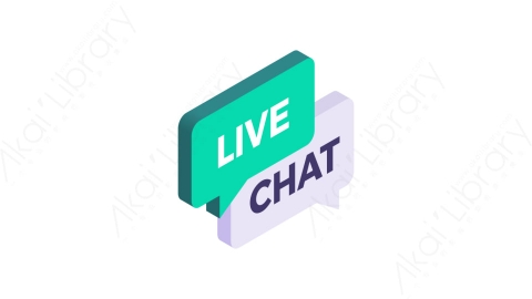 图片素材-009在线聊天 live chatMG等距立体卡通快递货物配送交付元素图标