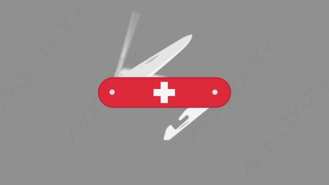 AE模板-MG扁平元素图标Swiss_Army_Knife瑞士军刀