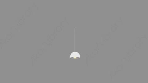 AE模板-MG扁平元素图标Lamp_2吊灯