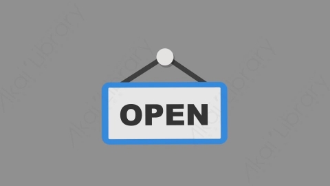 AE模板-MG扁平元素图标Door_Sign开店