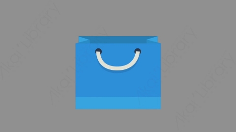 AE模板-MG扁平元素图标Shopping_Bag购物袋