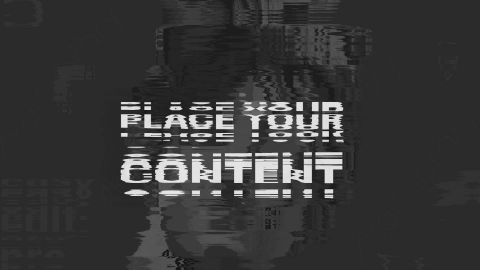 AE模板-时尚转场过渡动画17_Glitch04故障